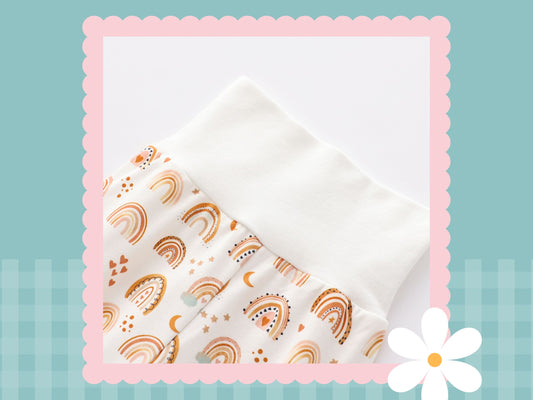 Somewhere Over The Rainbow Print Lounge Set | Soft Cotton Loungewear | Clearance
