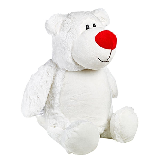 White Cubbyford Red Nose Bear