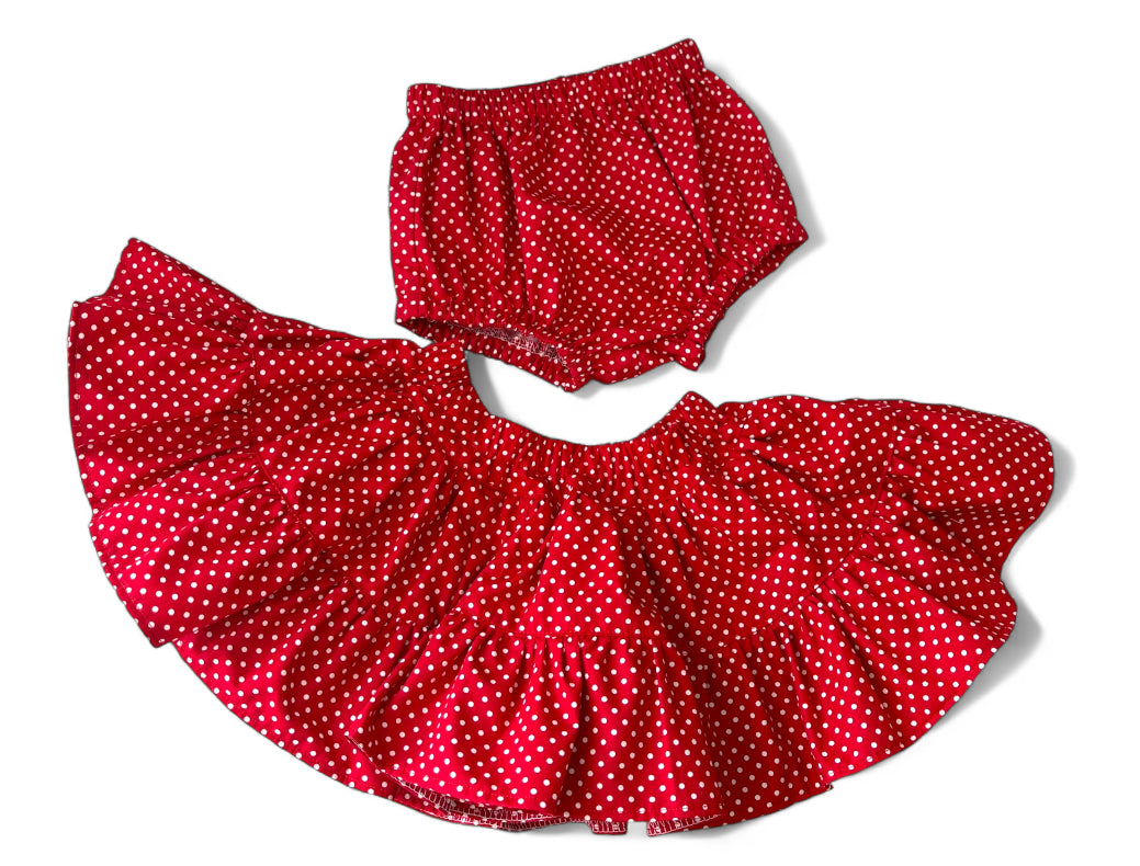 Red Polka Dot Bloomers