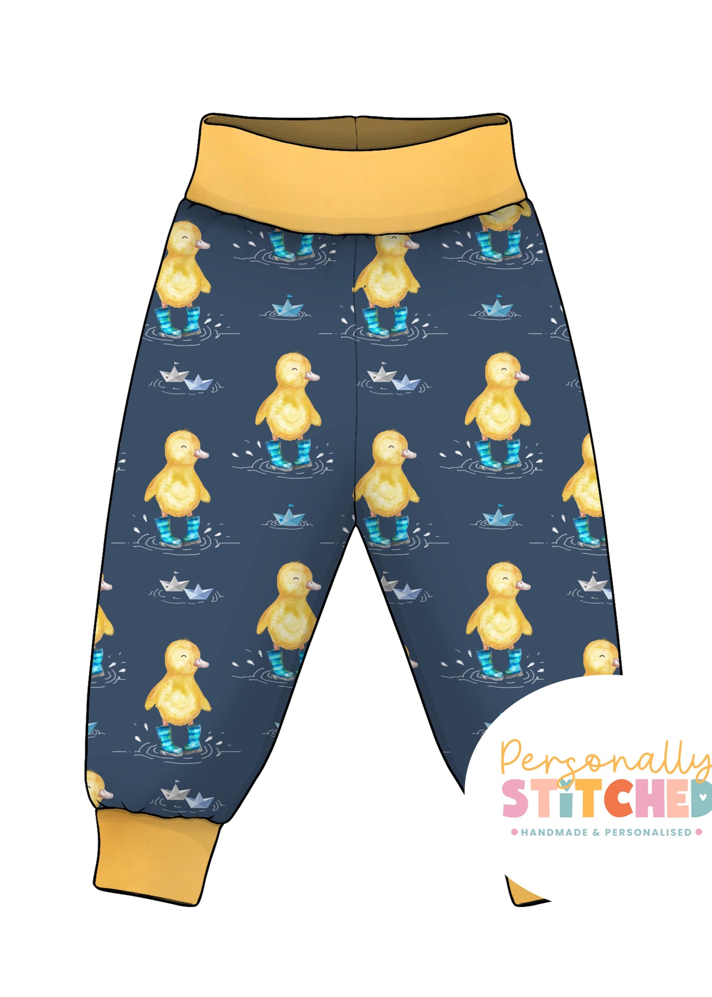 Buddy Duck Organic Cotton Jersey Relaxed Fit Bottoms