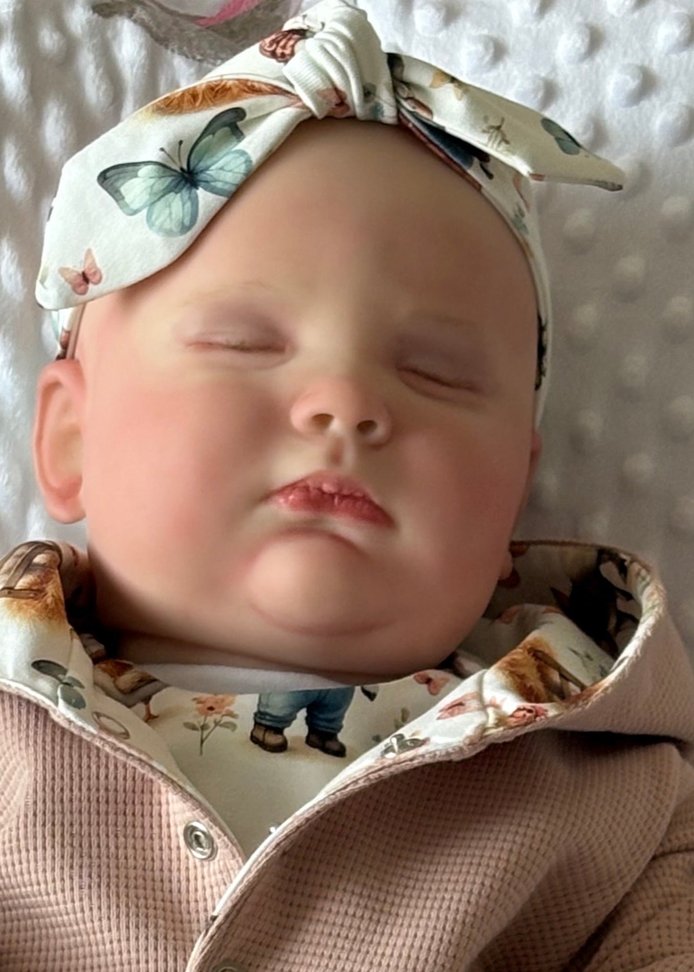 On The Farm Print Tiny Knot Headband