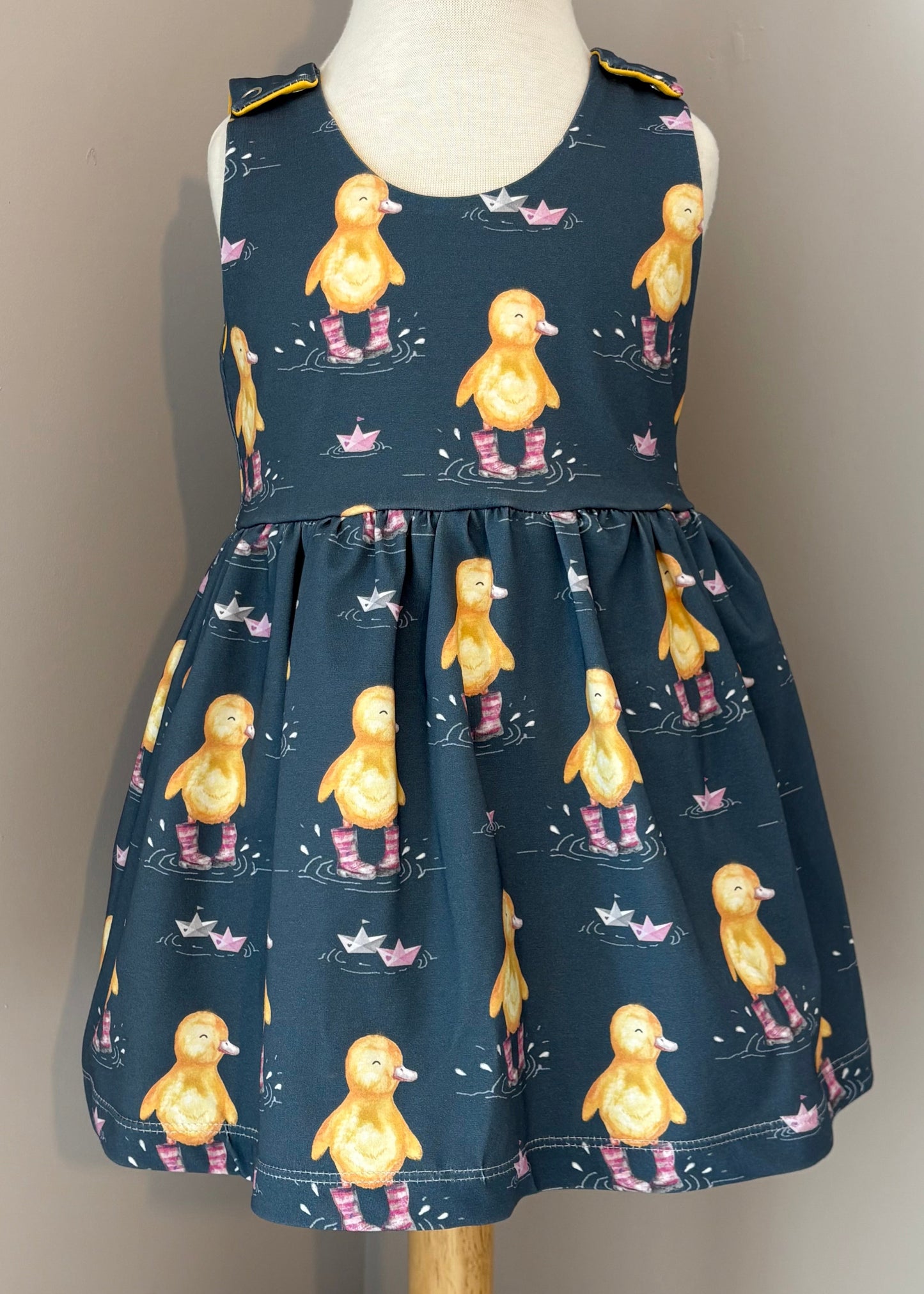 Bianca Duck Organic Cotton Jersey Blossom Dress
