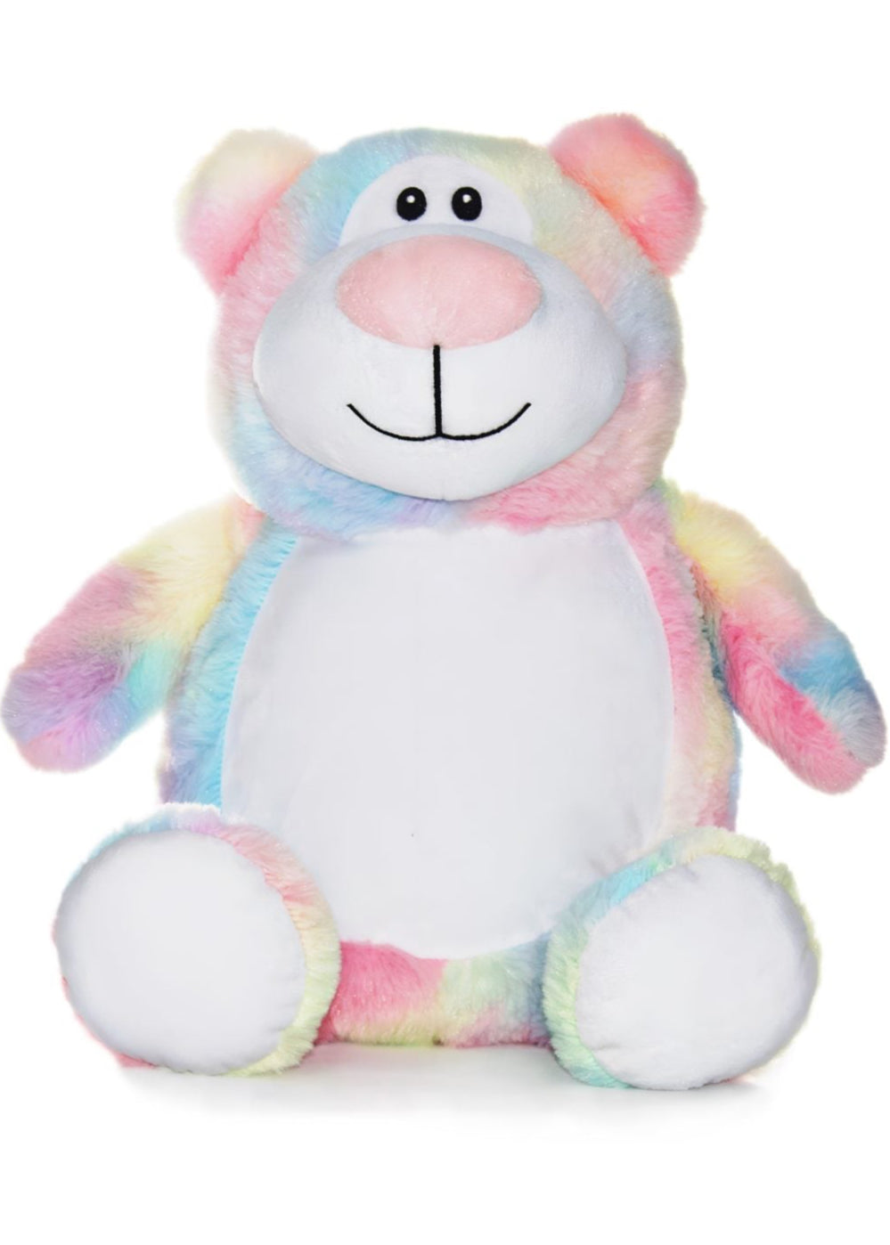 Pastel Rainbow Cubbyford Bear