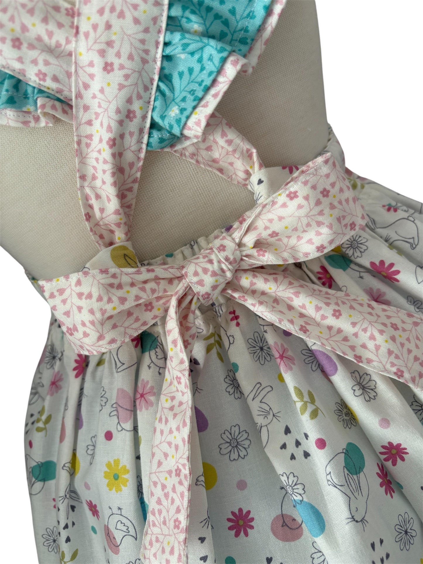 Handmade Easter Spring Treats Bellevue Pinafore Dress