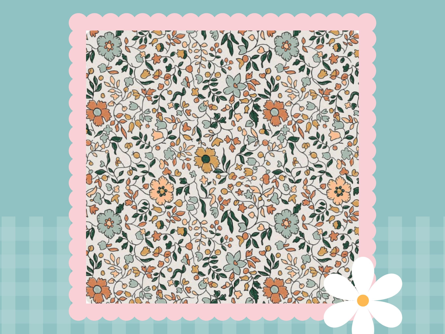 Autumn Floral Fabric