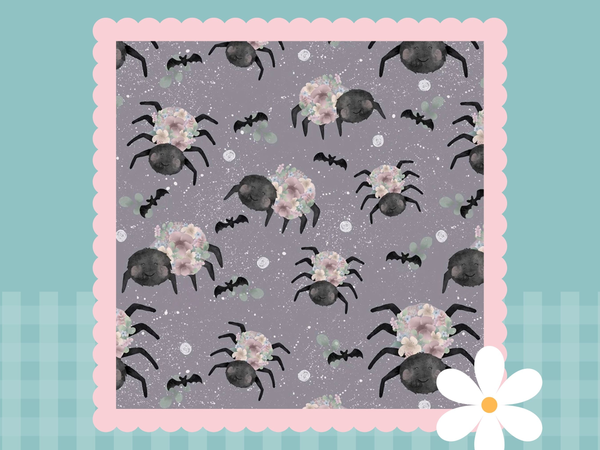 Floral Spider Print