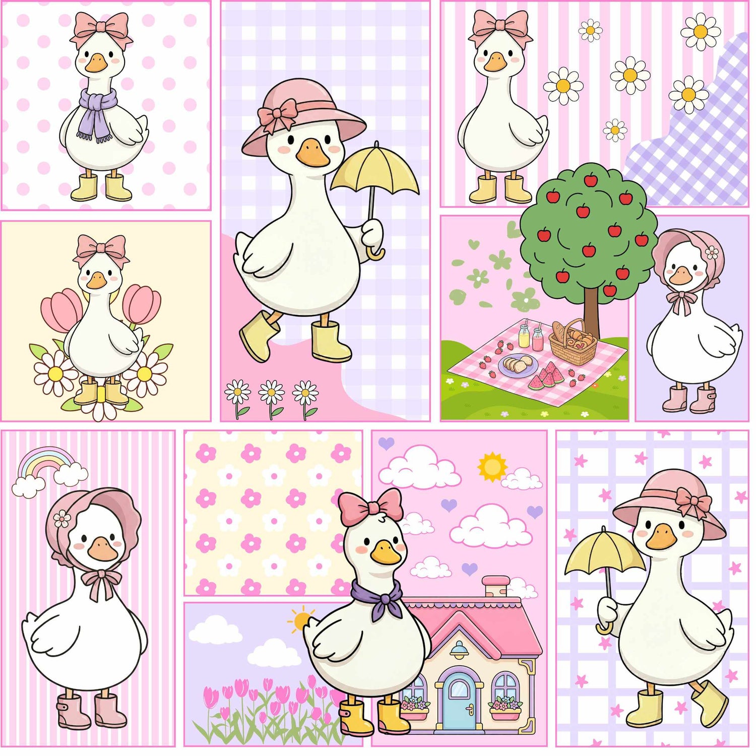 Patchwork Goose