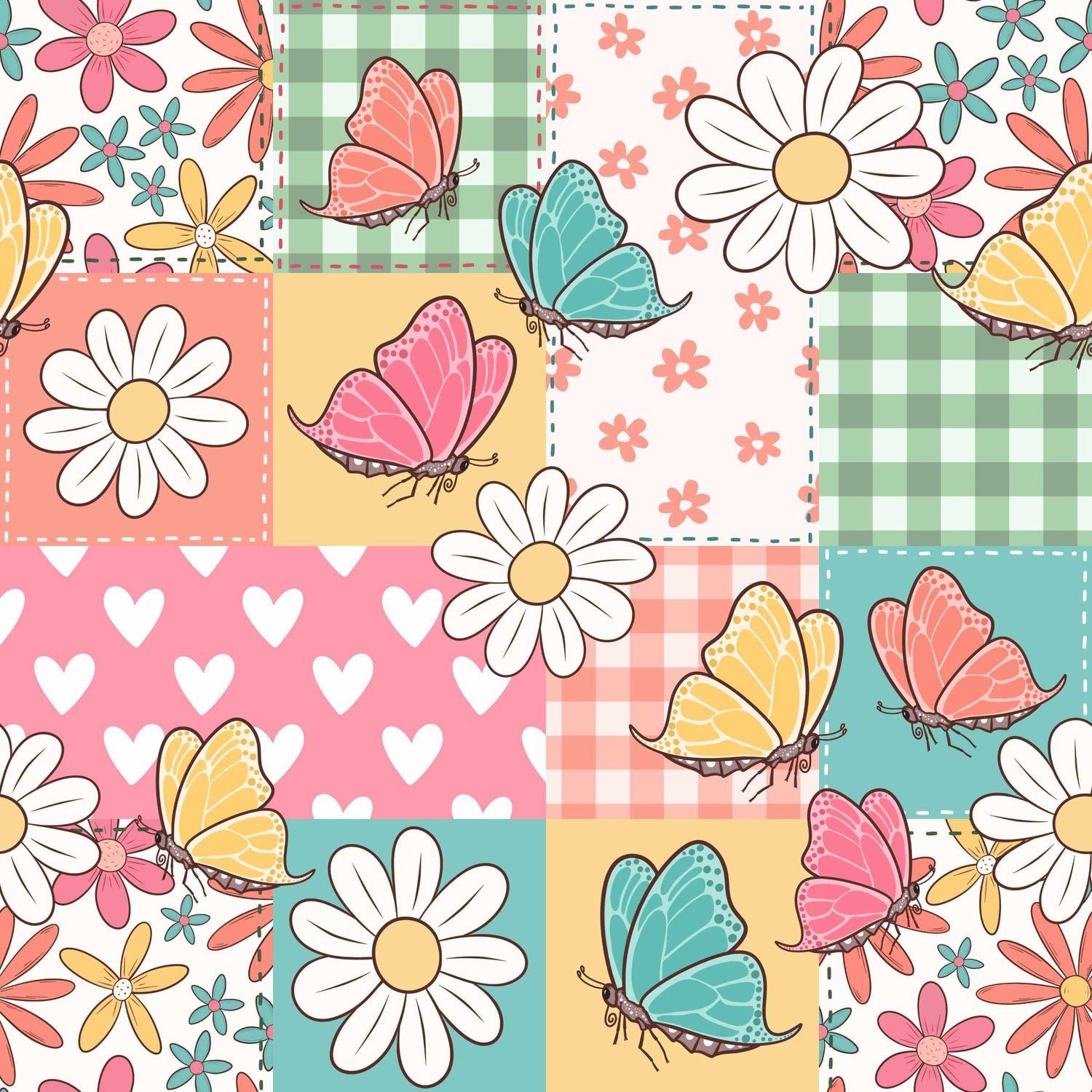 The Summer Edit | Patchwork Butterflies