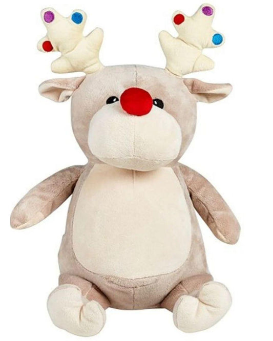 Red Nose Taupe Reindeer