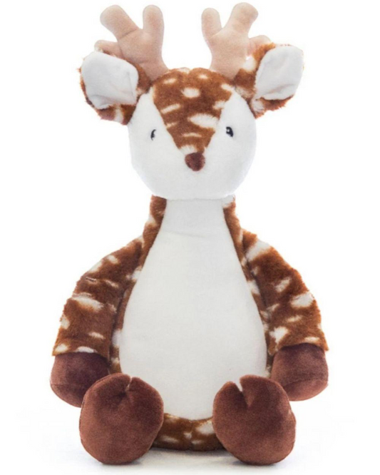 Snowflake Dear | Official Cubbie Soft Toy | Personalised