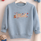 Dusty Blue Valentine’s Day Personalised Embroidered Sweatshirt (PRE ORDER)