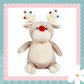 Red Nose Taupe Reindeer