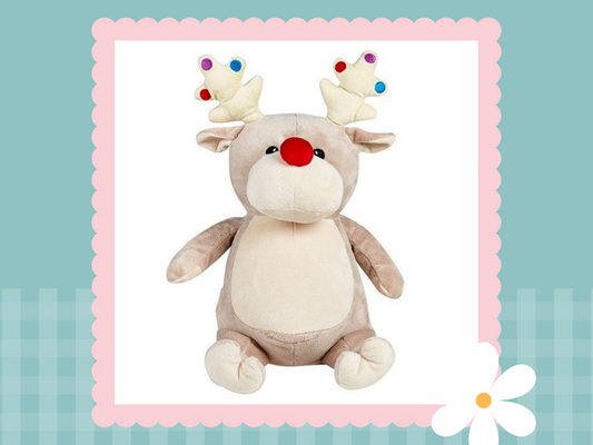 Red Nose Taupe Reindeer