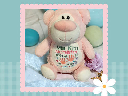 Pink Cubbyford | Official Cubbie Soft Toy | Personalised