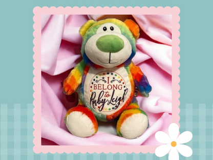 Rainbow Brights Cubbyford | Official Cubbie Soft Toy | Personalised