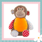 Huggles Patchwork Monkey