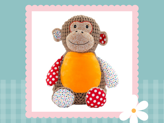 Huggles Patchwork Monkey