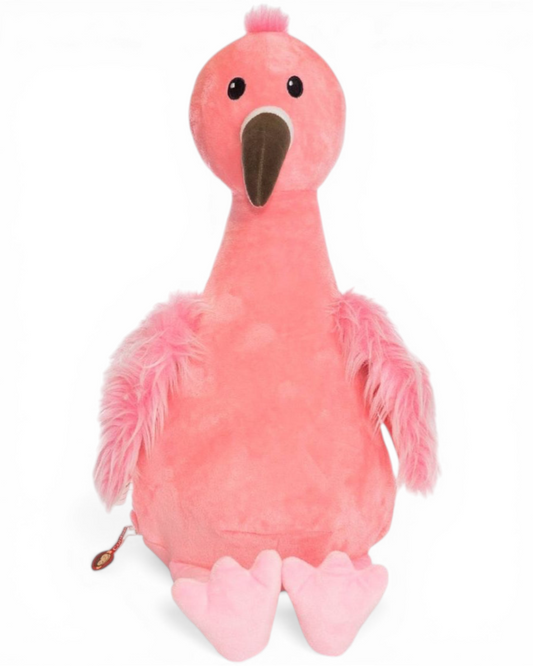 Strawberry Flamingo | Official Cubbie Soft Toy | Personalised