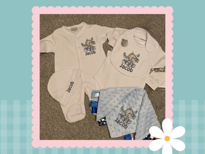 Embroidered Taggie comforters | Personalised