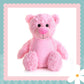 Pink Tummi Bear (Personalised)