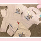 5 Piece Personalised Layette Set ✭ Elle The Elephant Design