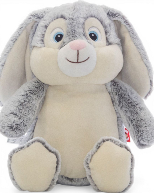 Brompton Bunny Grey | Official Cubbie Soft Toy | Personalised