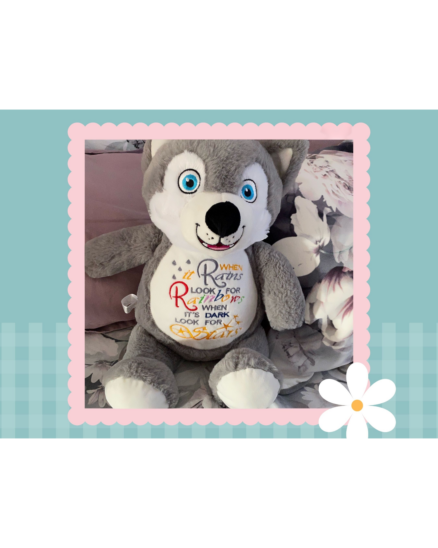 Hugo Husky | Official Cubbie Soft Toy | Personalised