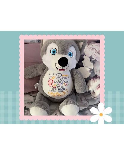 Hugo Husky | Official Cubbie Soft Toy | Personalised
