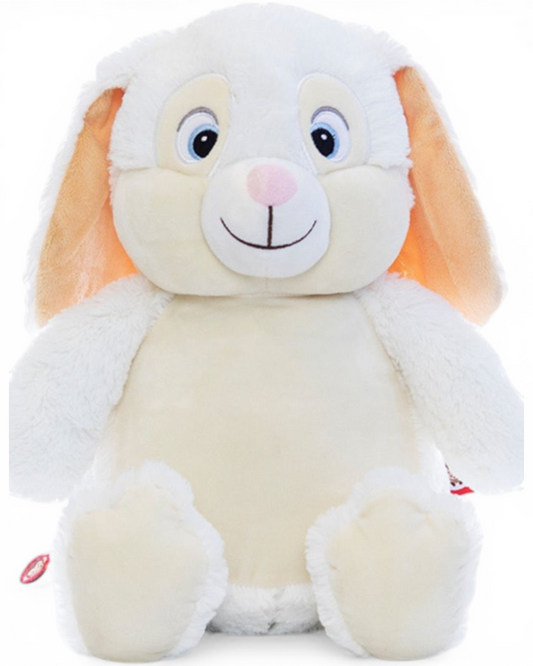 Brompton Bunny White | Official Cubbie Soft Toy | Personalised