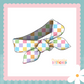 Pastel Check Print Tiny Knot Headband