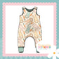 Cottage Bunnies Mint - French Terry Romper
