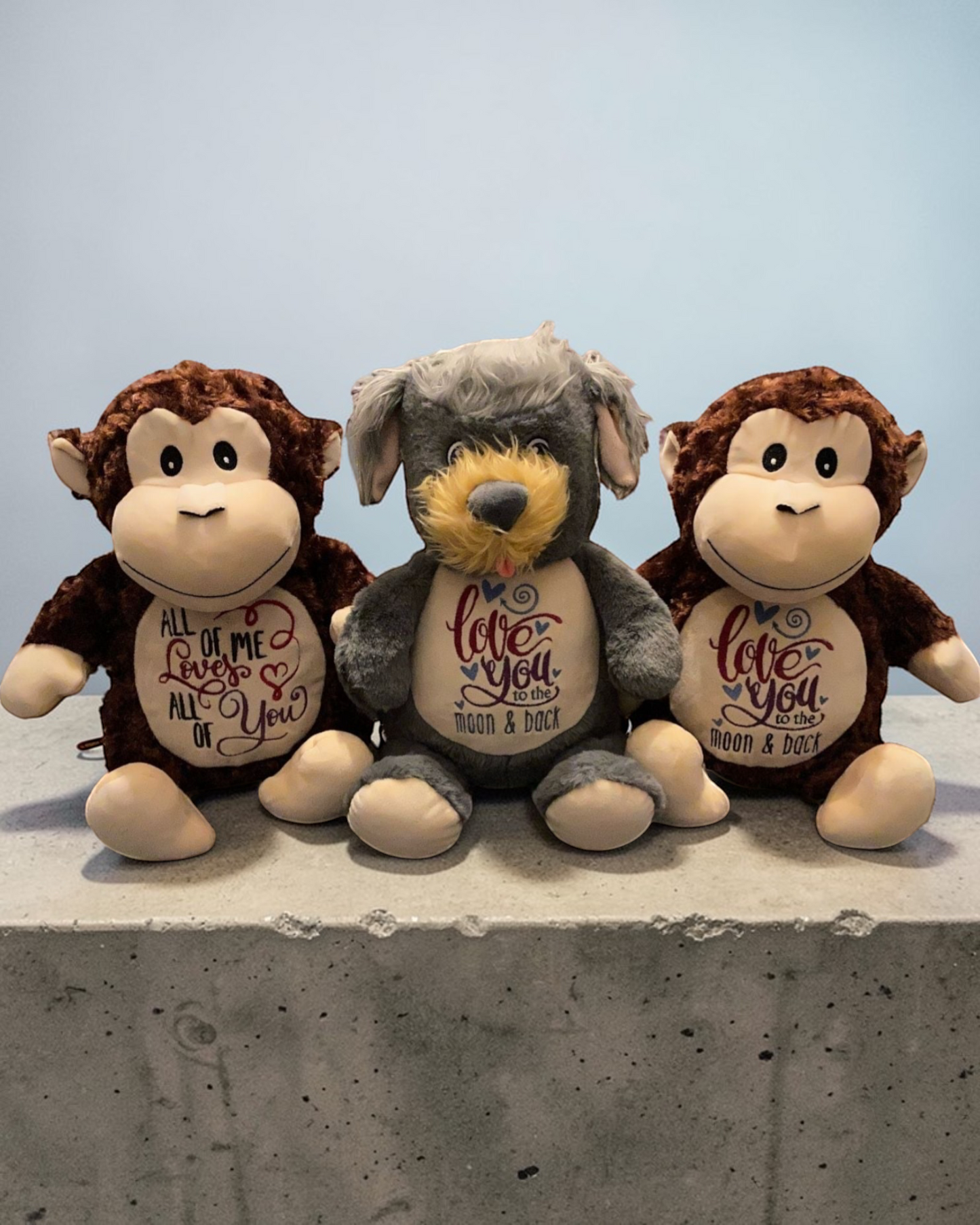 Shaggy Terrier Dog | Official Cubbie Soft Toy | Personalised