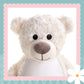 Cream Tummi Bear (Personalised)