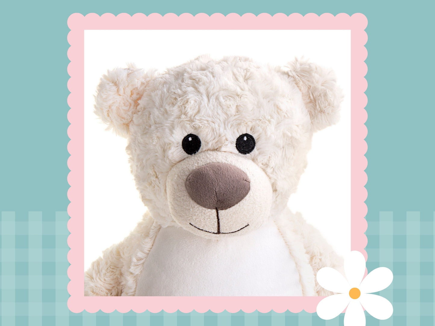 Cream Tummi Bear (Personalised)