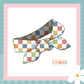 Muted Check Print Tiny Knot Headband