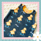 Handmade Buddy Duck Print Playful Romper