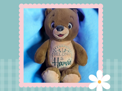 Theodore | Official Cubbie Soft Toy | Personalised