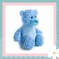 Blue Tummi Bear (Personalised)