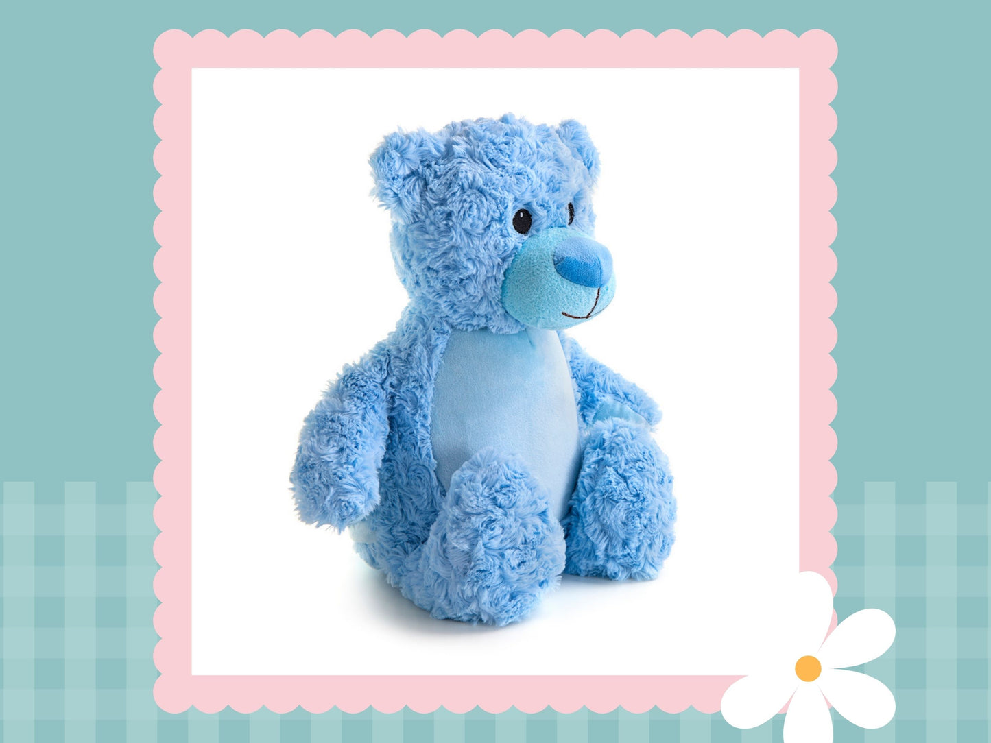 Blue Tummi Bear (Personalised)