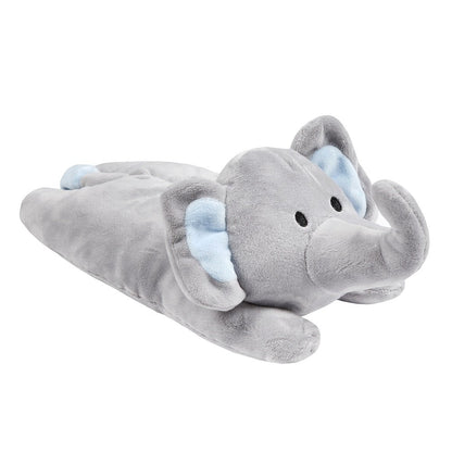 Personalised Plush Blanket With Elephant Toy | Embroidered