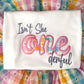Isn't She One-derful embroidered T-Shirt