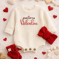 Valentines Design Organic Knit Romper (Romper Only)