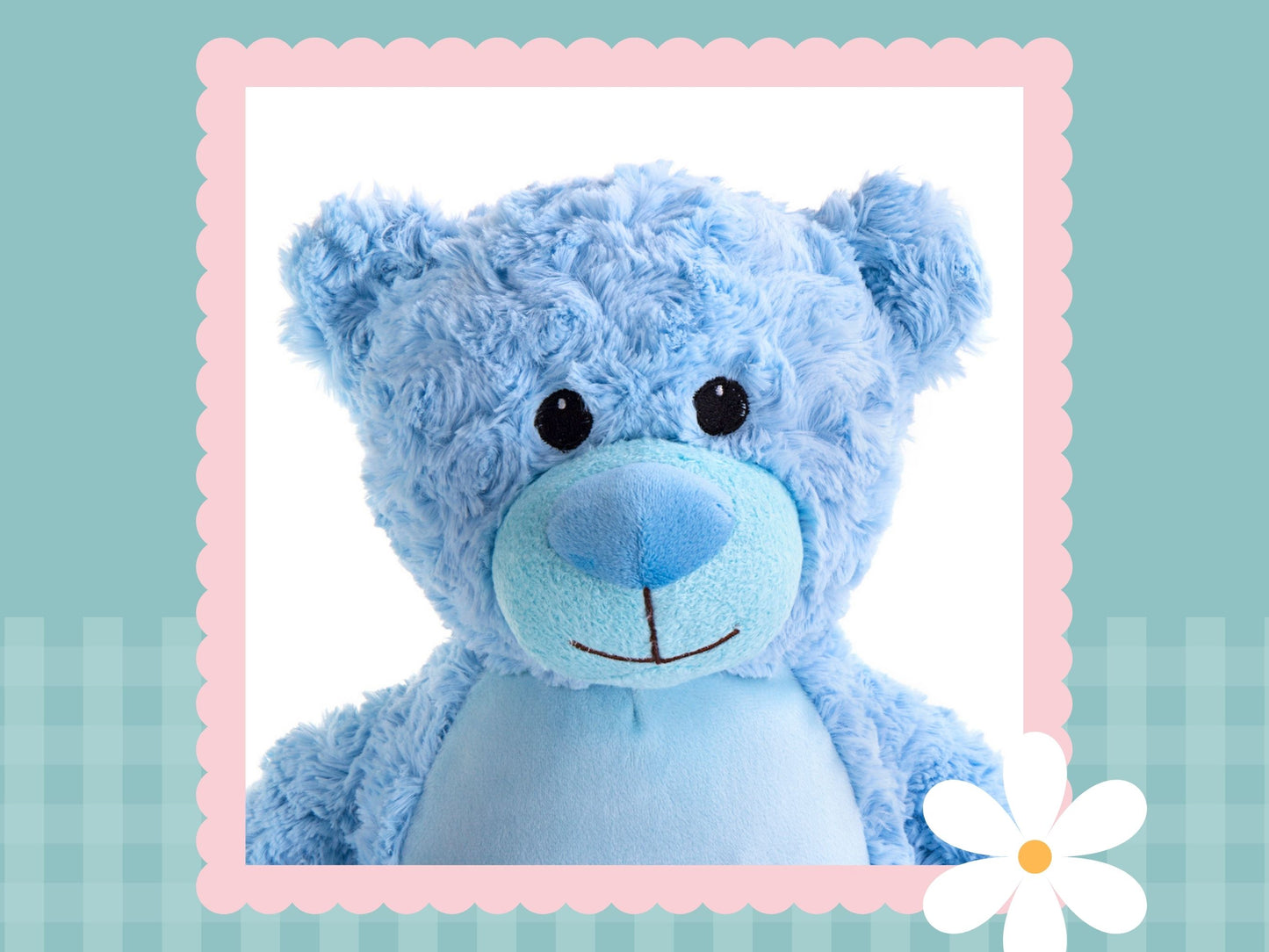 Blue Tummi Bear (Personalised)