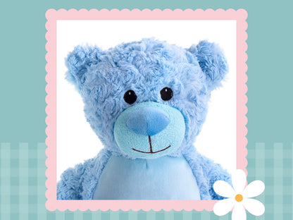 Personalised Blue Tummi Bear | Embroidered