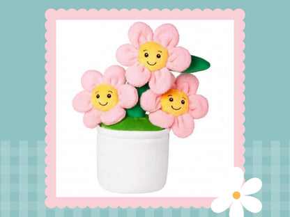Personalised Tummi Bears | Flower Pot | Embroidered