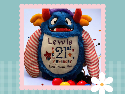 Spike Monster | Official Cubbie Soft Toy | Personalised