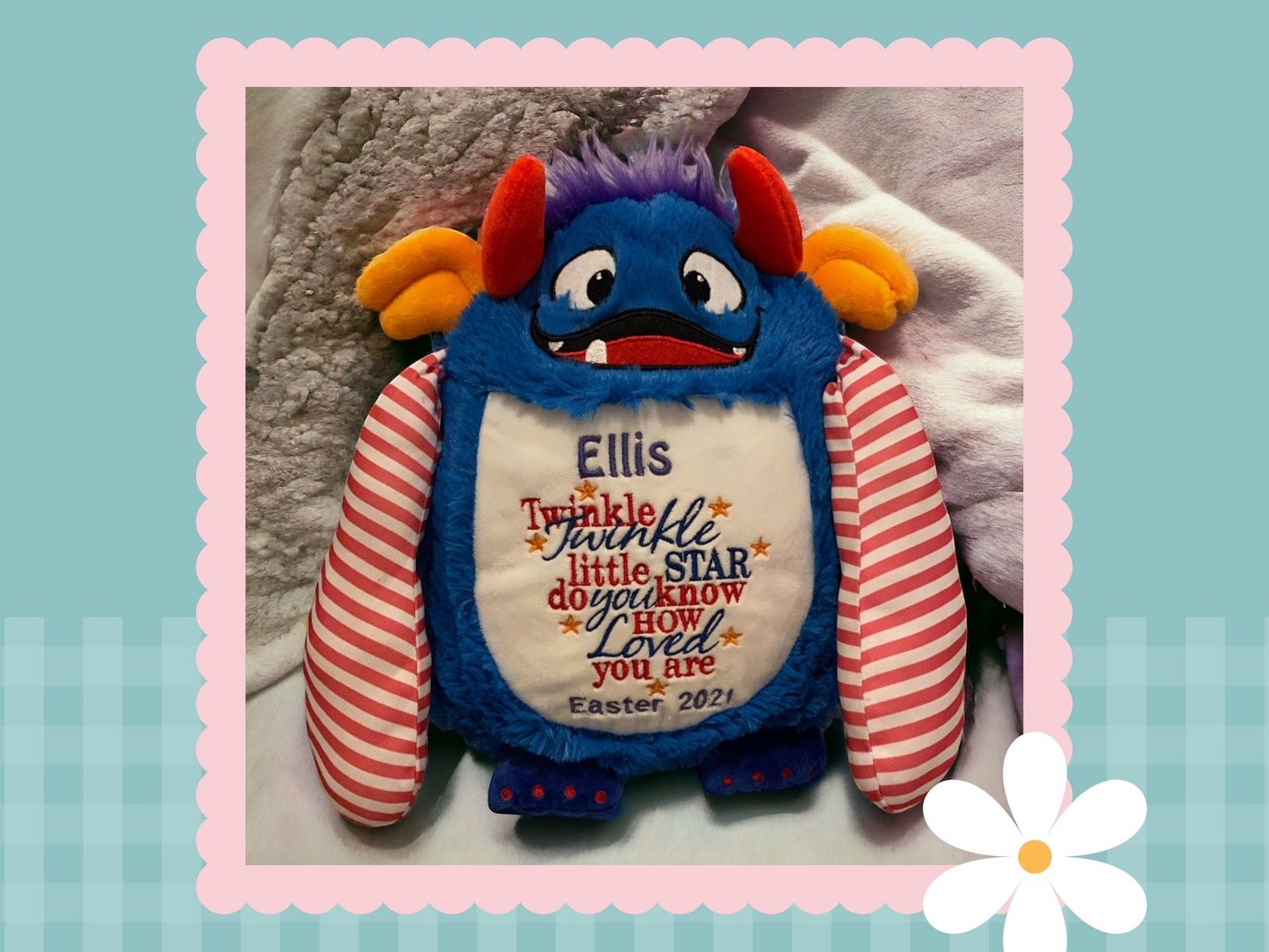 Spike Monster | Official Cubbie Soft Toy | Personalised
