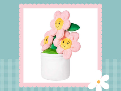 Personalised Tummi Bears | Flower Pot | Embroidered