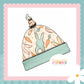 Cottage Bunnies Mint - Handmade Tie Knot Baby Hat