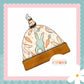 Cottage Bunnies Mint - Handmade Tie Knot Baby Hat